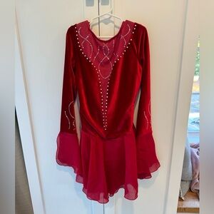 Figure skating dress